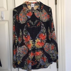 Cabi Amour heart blouse